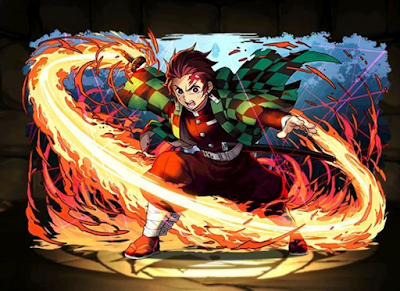 竈門炭治郎_ヒノカミパズドラコラボ01